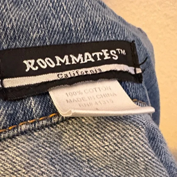Roommates Cropped Blue Jean Jacket - Picture 2 of 4